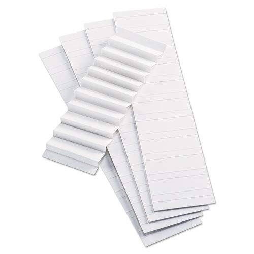 Pendaflex, inserti vuoti per cartelline da appendere, 1/5, 5,1 cm, bianco, confezione da 100