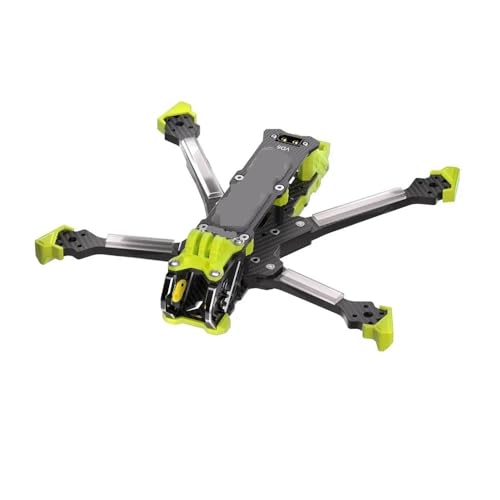 VD5 V2 �V���[�Y 5 �C���` FPV �h���[�� �t���[���L�b�g 225mm �z�C�[���x�[�X 6mm �A�[�� T700 �J�[�{���t�@�C�o�[ �h���[���p �t���[�� 1 �Z�b�g(Yellow)