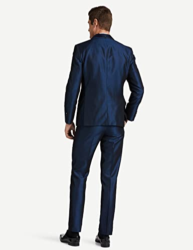 Image of Van Heusen Men's Shawl Collar Slim Fit Suit