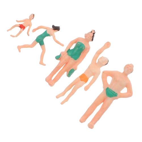 DOITOOL 5 Stück Kleiner Schwimmfiguren Kunststoff Bunt Lebensecht...
