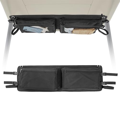 AJFHKJ Golf Cart Ceiling Overhead Storage Bag,Golf Cart...