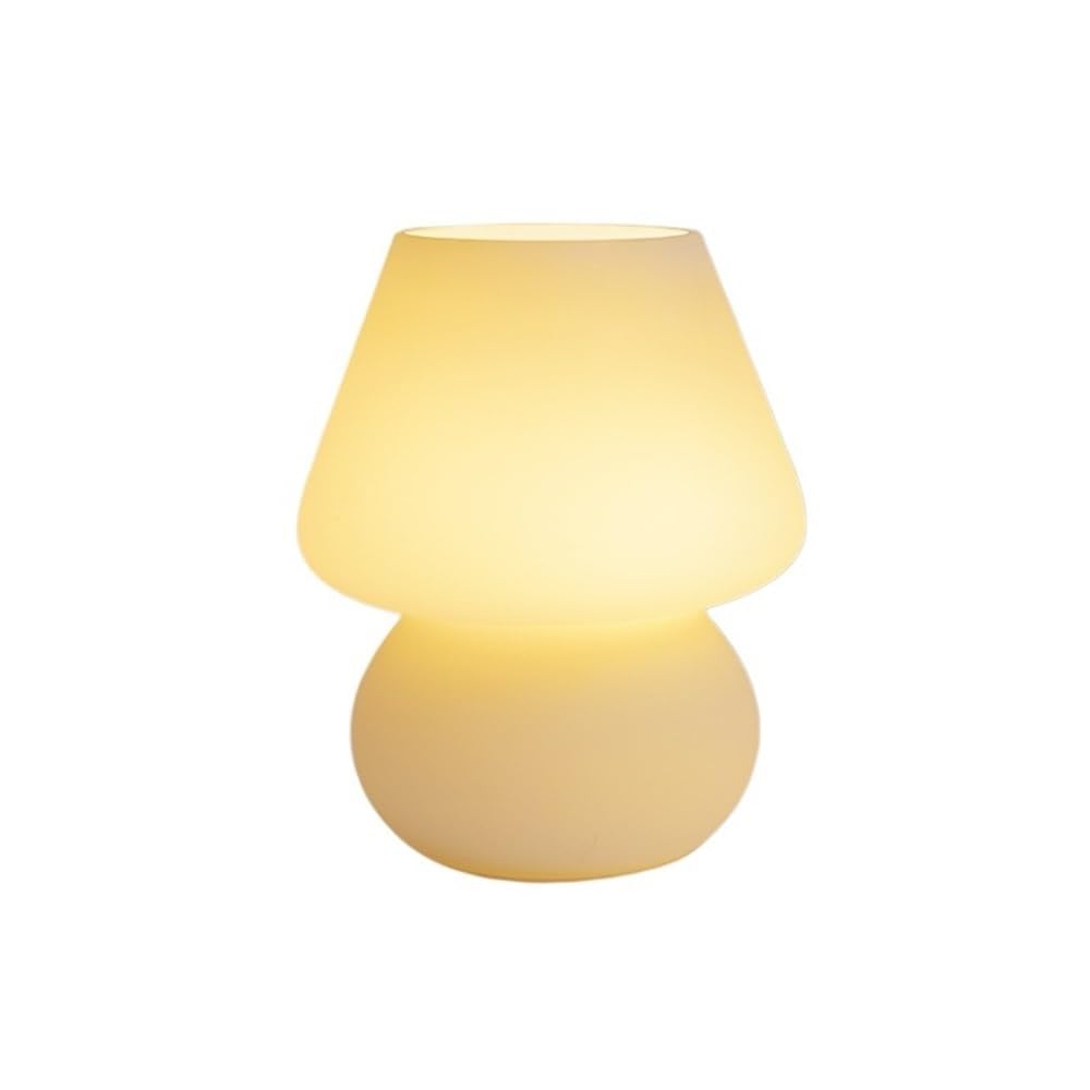 Kx9Lb8d Nightstand Lamps Glass Table Lamp Bedroom Bedside Study Decoration Three-Tone Lighting