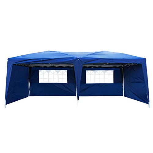Outvita 10X20Ft Ez Pop Up Canopy, Portable Instant Canopy Tent With 4 Sidewalls For Outdoor Events, Party, Wedding, Birthday,Graduation #TOP27