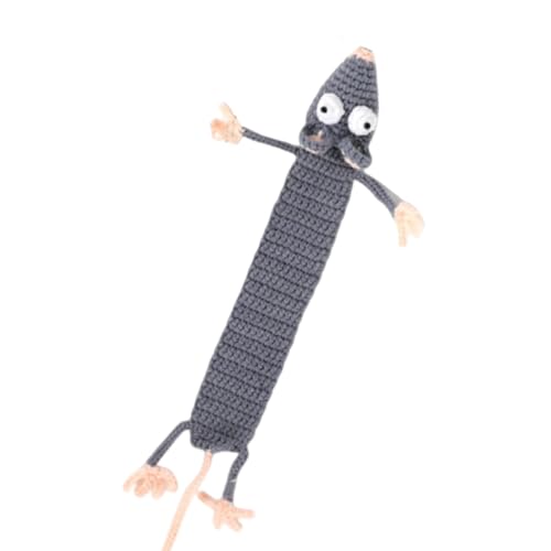 Meiliyizu Crochet Animal Bookmarks - Handmade Knitted Bookmarks for Christmas Stocking Stuffers Reading Gift for Kids & Book Lovers - Image 3