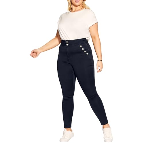 City-Chic-Womens-Apparel-Womens-City-Chic-Plus-Size-Jean-H-Buttoned-Up
