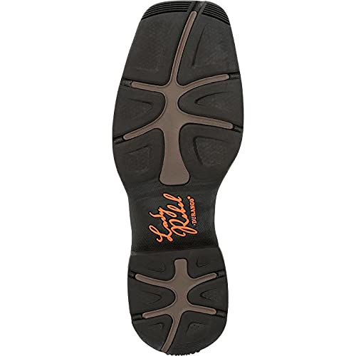 Durango Lady Women's Raven Black & White Western Boot, Raven Black White, Size 8(M)2