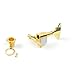 Electric Bass Guitar Tuning Machine key Head Peg,Left Side/Gold Plated (Single 1)