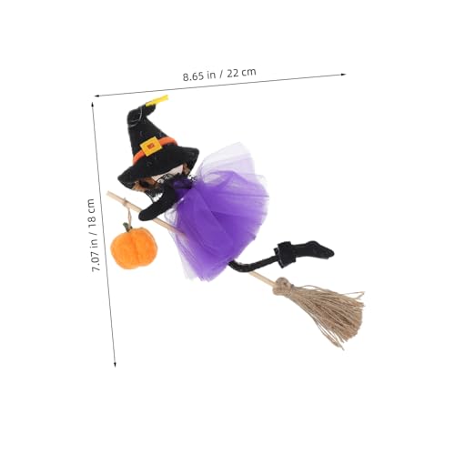 Cadeau Halloween citrouille ange suspendue pour amateurs de sorcières - 3