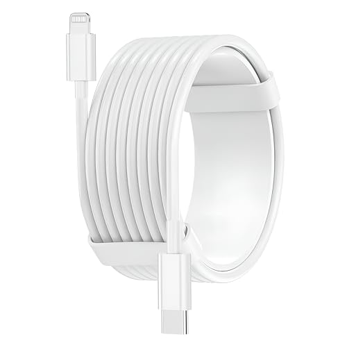 Image of Original 20W USB C To 8-Pin1M Cable Fast Charging Wire Compatible With iPhone 14 /13 /12 /12 PRO Max /12 Mini /11 /11PRO /XS /Max /XR /X /8 /8Plus /iPad Type-C Power Delivery Charging Cord,Wall Charger White