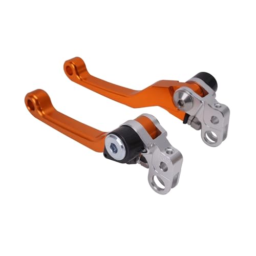 Leviers frein pivotants réglables moto pour Surron Light Bee SX Segway X160 X260 orange
