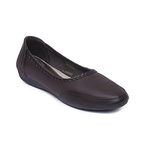 Image of Zoom Shoes Leather Casual /Formal Bellies for Women /Girls Adults Super Comfortable with Lightweight and Slip Resistant Sole A-116