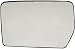 Dorman 56155 Driver Side Plastic Backed Non-Heated Mirror Glass