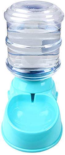 Gitesh? Dog Cat Animal Automatic Gravity Water Drinking Fountain Bottle Bowl Dish Stand Set of 1 pcs