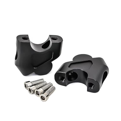 Adaptateur guidon 28 mm noir pour Honda CB500X CB400X rehausseur de moto