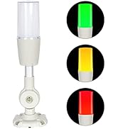 Amazon.co.jp: 3色警告灯 単層 LED シグナルタワーライト 警告ランプ