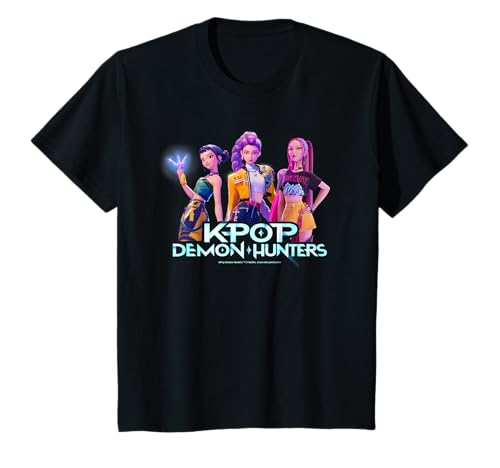 キッズ KPop Demon Hunters Huntrix Kpop Group Tシャツのサムネイル