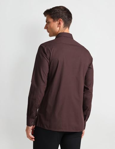 Image of Arrow Men's Solid Slim Fit Shirt