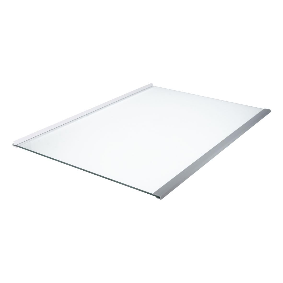 easyPART Kompatibel/Ersatz für Bauknecht 481010667591 Glasplatte 485x343mm Leisten Kühlschrank Whirlpool