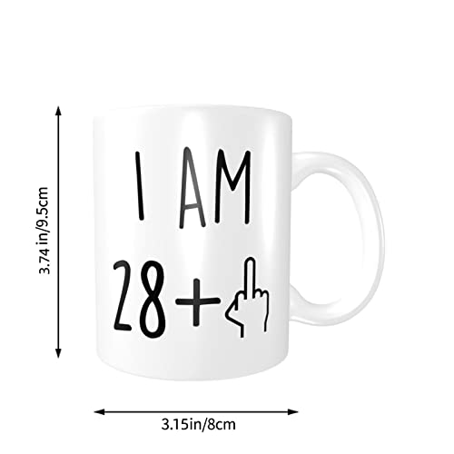 Divertido regalo de cumpleaños 29, taza de cumpleaños 29, regalos de cumpleaños 29, feliz 29, taza de café Whitecups… - Imagen 5