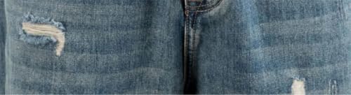 Men's Broken Straight Trousers Ripped with Holes Loose Torn Wide Leg Male Cowboy Pants Baggy Korean Jeans2