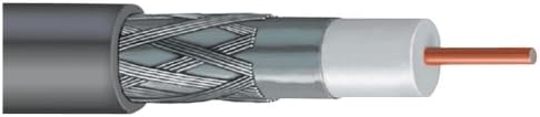 VEXTRA V66B Dish-Approved Single RG6 Boxes (1000 Feet, Gray)