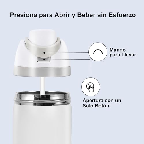 La Mejor Selección de Termo blanco los más recomendados. 21 Imagen adicional