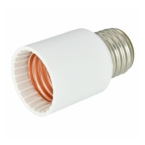 オーム(OHM)オーム電機 ソケットアダプター E26用 100ワットまで ソケットを35mm長くする 電設用ソケット 白 HS-L26EK-W 00-7060のサムネイル