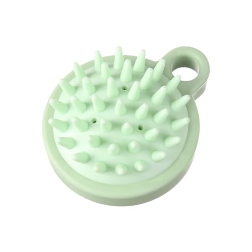 Masajeador de champú para cuero cabelludo, masajeador de cuero cabelludo, cepillo masajeador de cuero cabelludo, cepillo de champú con cerdas de silicona, cepillo de champú masajeador de cuero