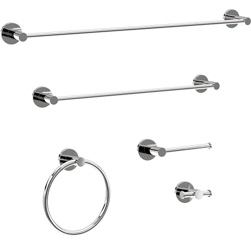 Peerless PA647-24 Precept 24 inch Towel Bar, Polished Chrome by Peerless - Image 4