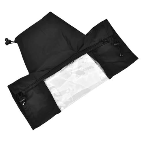 Protector antilluvia para cámara DSLR Kisangel con ventana transparente para viento