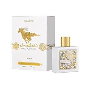 Lattafa Qaed Al Fursan Unlimited 90ml Eau de Parfum White Edition Parfum Oosters voor heren en dames