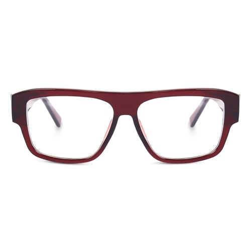 Image of Peter Jones Luxe I Pure Acetate I Oversized Large Size I Square Broad Frame I Spectacle Frame (U004)