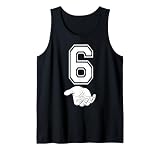 Number 6 Matching 67 Meme Halloween Costume Men Women Kids Tank Top