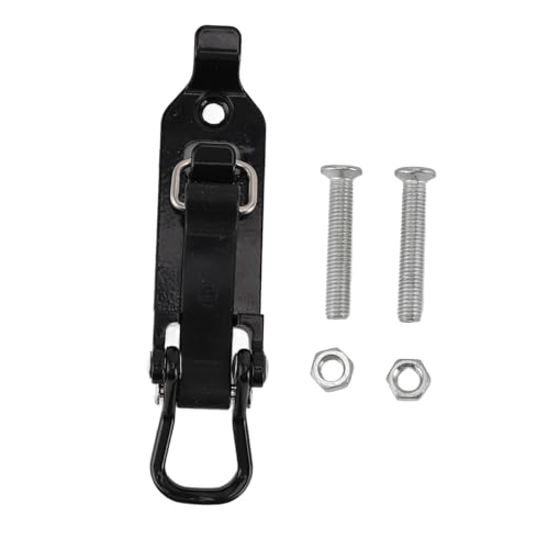 MOZUO Metal Rubber Clip Mounting Kit Clamp, Black Roof Rack Shovel Rack, Shovel Fixing Device for Roof Rack, Can Also Be Used as Roof Rack Shovel