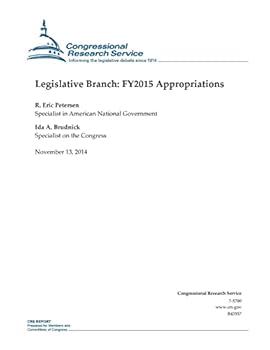 Legislative Branch: FY2015 Appropriations