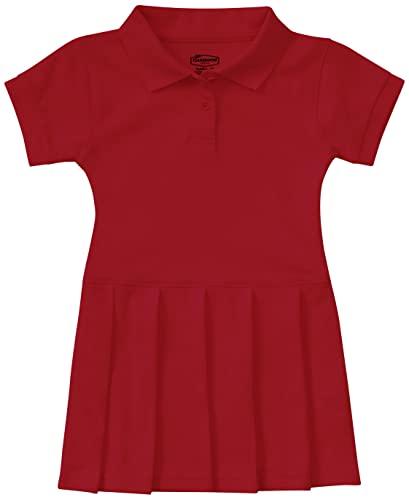 Image of Classroom Girls Polo Dress School Outfit for Toddler,Pleated Skirt