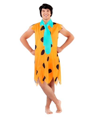 Funidelia Offizielles Fred Feuerstein Kostüm - Die Feuersteins für Herren, The Flintstones Verkleidung für Erwachsene, Karneval, Halloween und Abschiedskostüme - Größe XL Funidelia Offizielles Fred Feuerstein Kostüm - Die Feuersteins für Herren, The Flintstones Verkleidung für Erwachsene, Karneval, Halloween und Abschiedskostüme - Größe XL