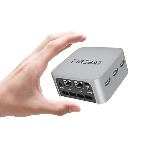 Firebat ミニPC N100 RAM 16GB SSD 512GB Amazon.com: FIREBAT Mini PC N100 Intel【AM02】 2x2.5GbE RJ45