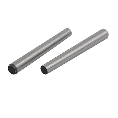 sourcing map 12Stück Kohlenstoffstahl GB117 30mm Länge 3mm kleiner Enddurchmesser Kegelzapfen de