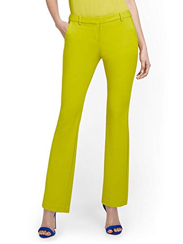 New York & Co. Mid-Rise Modern Bootcut Pant - 16 Renewing Green