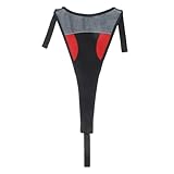 SING F LTD 1x Fabric Bike Training Sweat Guard Bike Sweat Net for Bike Frame Protection and Sweat-Free, Red