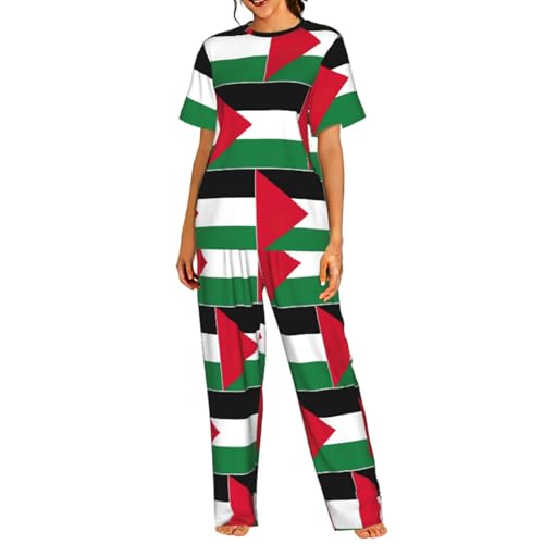 Pyjama Palestine femme doux pour vos moments de loisirs à la maison