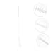 OKUMEYR Ergonomic Handle Cleaning Brush Dryer Lint Brush for Washer Washing Machine Accessory Lint Tool