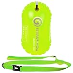 LULUWA Boa da Nuoto Gonfiabile - Galleggiante per Sport in Acque Libere, Allenamento di Corsa, Altamente Visibile
