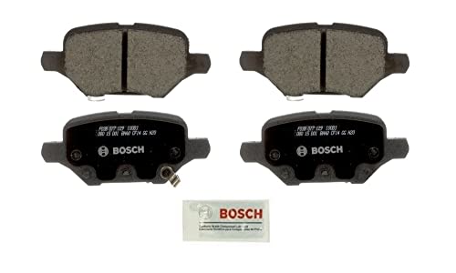 BOSCH BC2168 QuietCast Premium Ceramic Disc Brake Pad Set - Compatible with Select Buick Encore; Chevrolet Trax; REAR