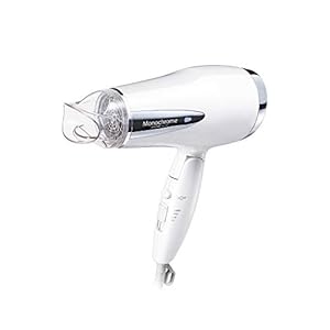 モノクローム ヘアドライヤー マイナスイオン ホワイト KHD-1385/W [Amazon限定ブランド]