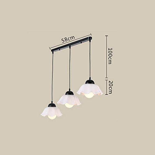 Plafonnier LED résistant en céramique blanche pour éclairer une table - 2