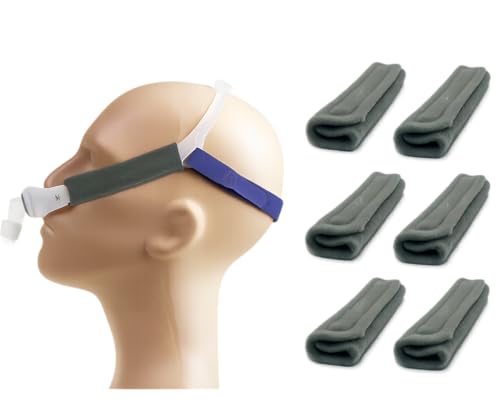 6 CPAP mask Strap Covers, CPAP Strap Comfort Pads, CPAP