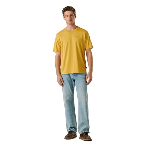 Pepe Jeans Herren Jacko T-Shirt, Gelb (Siena Yellow), L – Ansicht 5