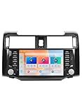 Dasaita 8GB+256GB Stereo for Toyota 4Runner 2010-2023 Replacement, Android 13, Wireless CarPlay & Android Auto, Built-in 4G Cellular, Optical Amplifier, 9 Inch QLED Screen
